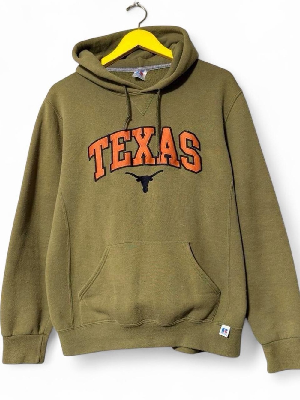 Russell Athletic Texas Longhorns green hoodie Size M